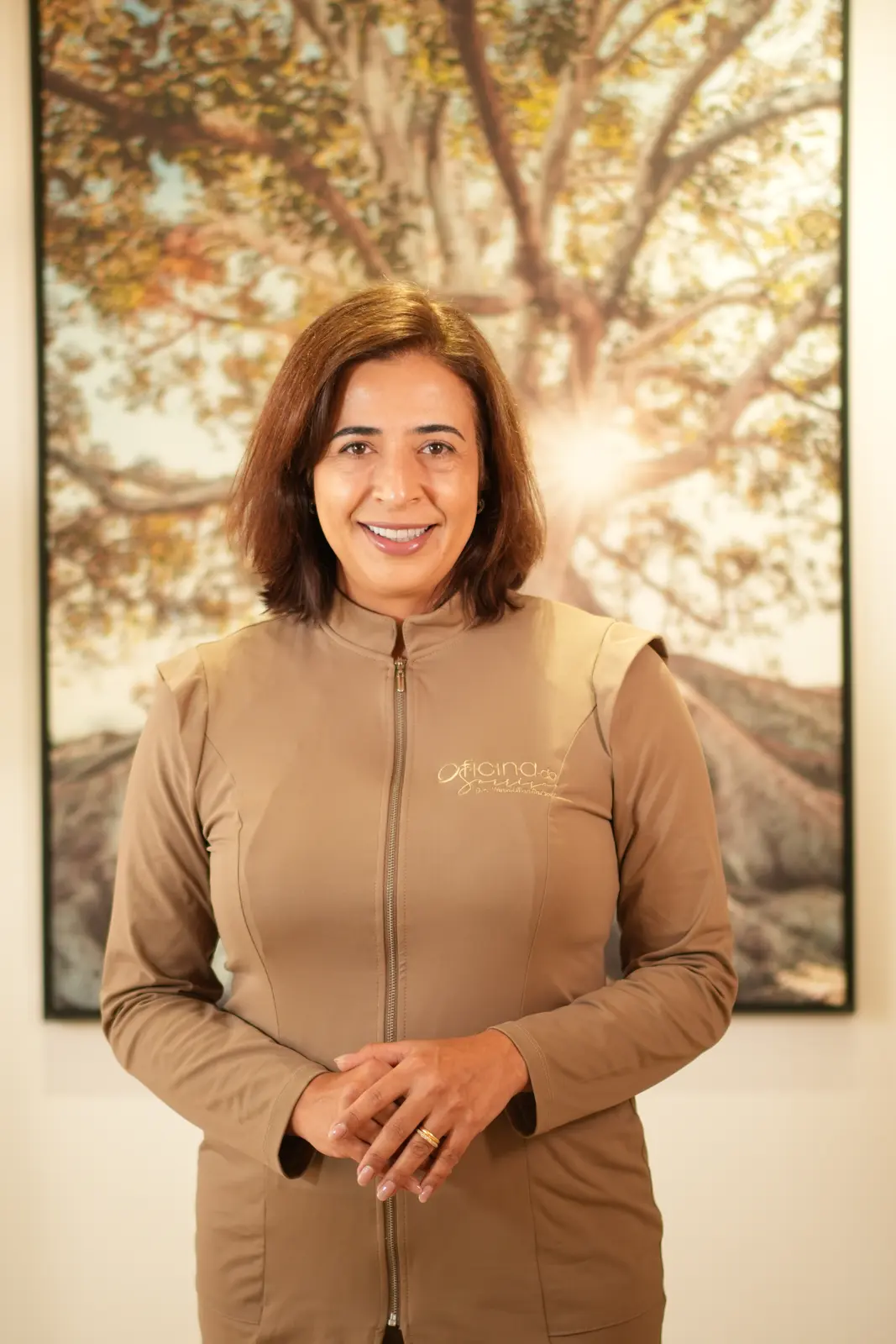Dra. Vânia, cirurgiã-dentista da Oficina do Sorriso